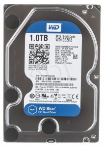 Dysk HDD Western Digital BLUE 3,5\ 1TB SATA III 64MB 5400obr/min WD10EZRZ