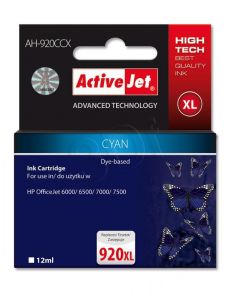 ActiveJet AH-920CCX tusz cyan do drukarki HP (zamiennik HP 920XL CD972AE) Premium