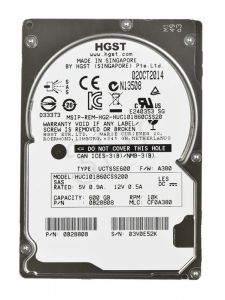 HDD HGST Ultrastar  C10K1800 600GB 2,5\ 10K RPM SAS III 128MB 512n