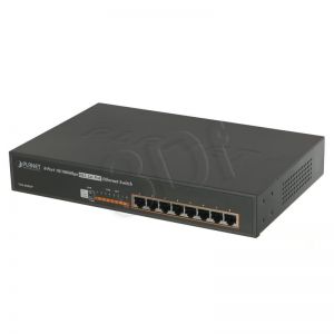 PLANET FSD-808HP Switch 10\ 8xFE PoE 802.3at 130W