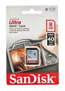 Sandisk SDHC Ultra 8GB Class 10