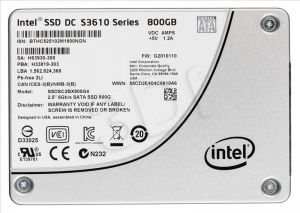 DYSK SSD INTEL DC S3610 800GB 2,5\ SATA3 SGL PACK