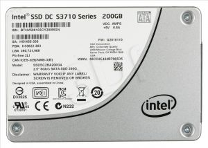 DYSK SSD INTEL DC S3710 200GB 2,5\ SATA3 SGL PACK