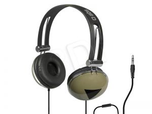 Słuchawki nauszne z mikrofonem SBS STUDIO MIX DJ EASY (Czarno-khaki)