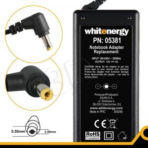 WHITENERGY ZASILACZ 12V/4A wtyk 5.5 x 2.5