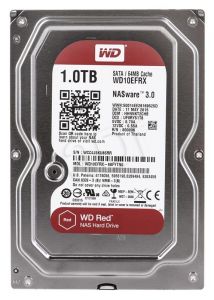 Dysk HDD Western Digital RED NAS 3,5\ 1TB SATA III 64MB WDBMMA0010HNC