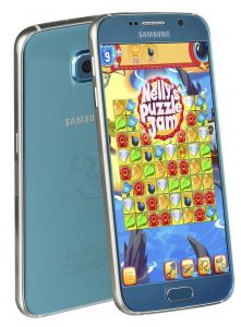 Smartphone Samsung Galaxy S6 (G920F) 32GB 5,1\ niebieski LTE
