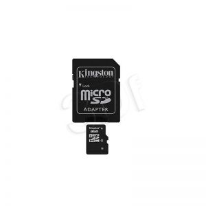 Kingston micro SDHC SDC4/8GB 8GB Class 4 + ADAPTER mikroSD-SD