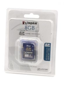 Kingston SDHC SD4/8GB 8GB Class 4