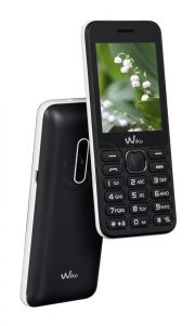 Telefon WIKO Riff 2,4\ czarny/biały