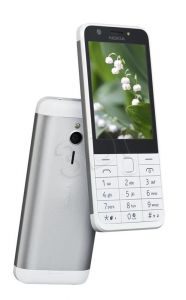 Telefon Nokia 230 Dual Sim 2,8\ srebrny