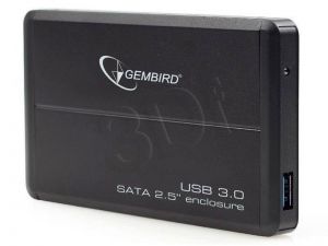 GEMBIRD OBUDOWA USB 3.0 2.5\ SATA CZARNA