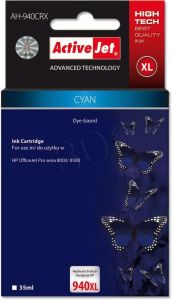 ActiveJet AH-940CRX tusz cyan do drukarki HP (zamiennik HP 940XL C4907AE) Premium