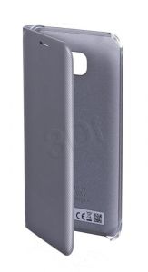 Samsung Etui do telefonu Flip Wallet 5,7\ Galaxy S6 edge+ srebrne