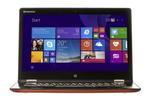 LENOVO YOGA 3 i5-5200U 4GB 14\ FHD 500+8GB HD5500 GT940M Win10 Pomarańczowy 80JH00NHPB 1Y