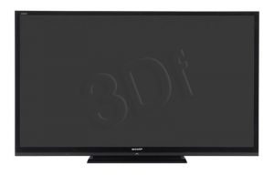 TV 80\" LCD LED Sharp  LC-80LE657  (Tuner Cyfrowy 200Hz Smart TV Tryb 3D USB LAN)