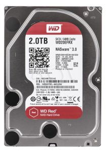 Dysk HDD Western Digital RED NAS 3,5\ 2TB SATA III 64MB WDBMMA0020HNC