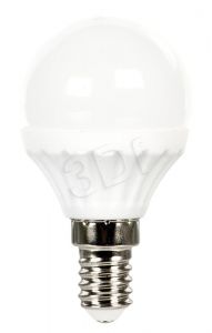 ActiveJet  AJE-DS2014G Lampa LED SMD Miniglob 450lm 5W E14 barwa ciepła