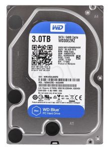 Dysk HDD Western Digital BLUE 3,5\ 3TB SATA III 64MB 5400obr/min WD30EZRZ