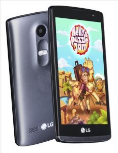 Smartphone LG Leon (H320) 8GB 4,5\ czarny/tytanowy