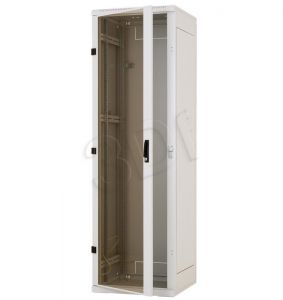 Triton Szafa rack 19\  stojąca RMA-15-A81-CAX-A1 (15U, 800x1000mm, przeszklone drzwi, kolor jasnosz