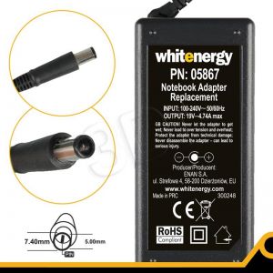 WHITENERGY ZASILACZ 19V/4.74A wtyk 7.4 X 5.0 + pin