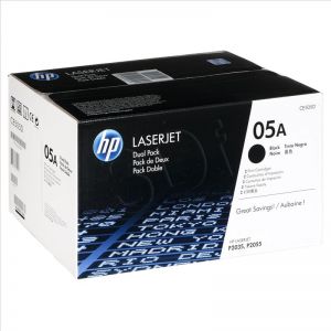 HP Toner Czarny HP05Ax2=CE505D, Zestaw 2xBk, 2xCE505A