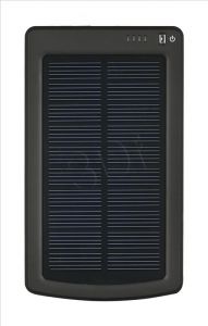 PowerNeed Ładowarka solarna S3000B 3000mAh USB czarna