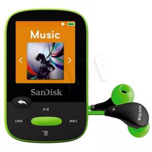 SANDISK MP3 SANSA CLIP SPORTS 8GB LIMONKA