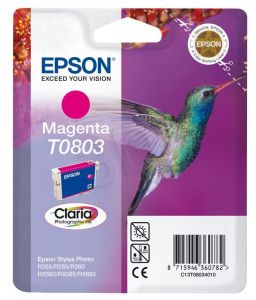 EPSON Tusz Czerwony T0803=C13T08034011, 8 ml